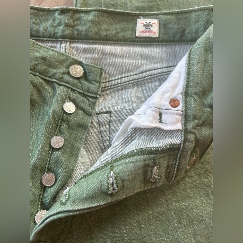 Levis 501 cone denim